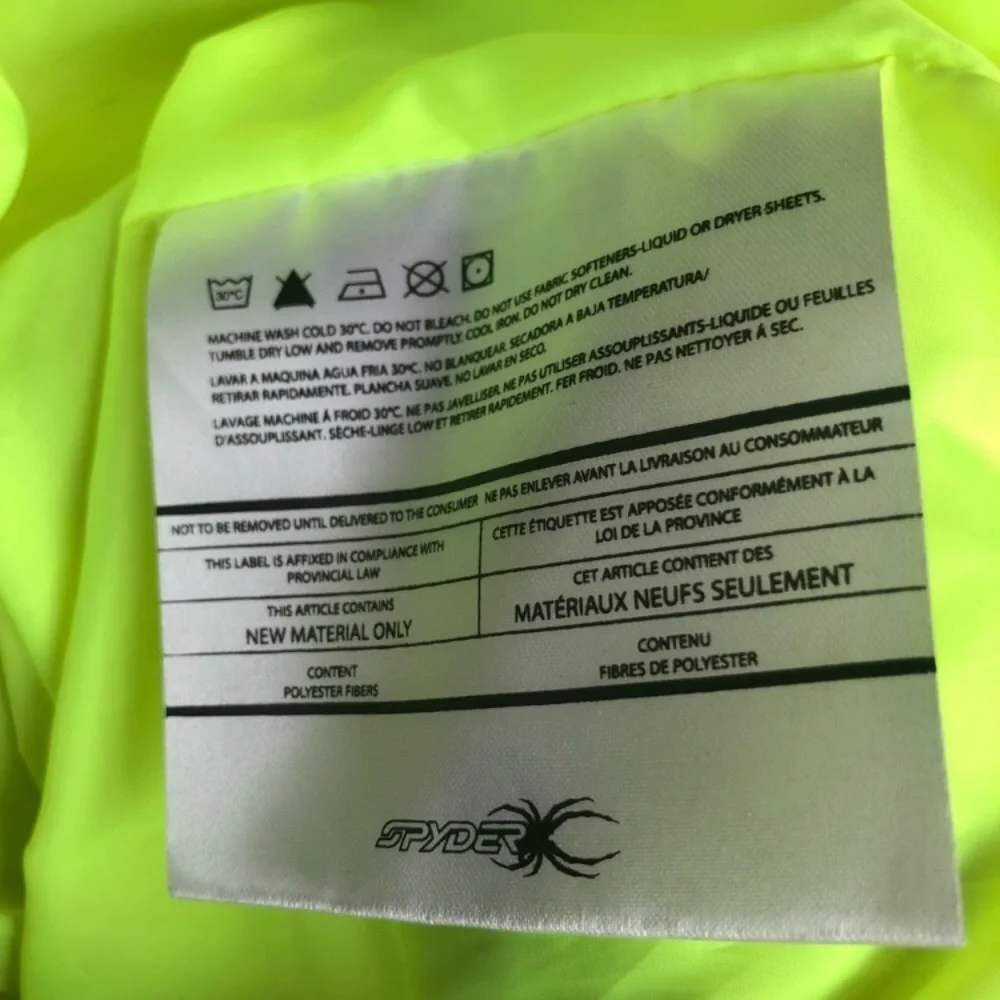 SPYDER WINTER PUFFER JACKET - Picture 6 of 6